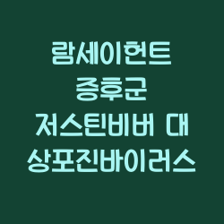 람세이헌트 증후군 저스틴비버 대상포진바이러스 챕터1