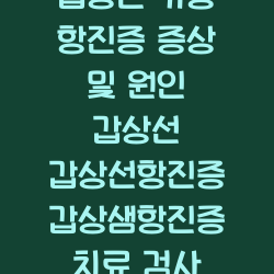 갑상선 기능 항진증 증상 및 원인 갑상선 갑상선항진증 갑상샘항진증 치료 검사 챕터1